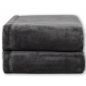 Preview: Sofa Decke angenehm weich • OEKO-TEX • anthrazit