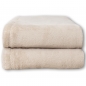Preview: Bettdecken Überwurf flauschig-weich • Couch & Sofa • beige