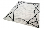 Preview: Wollteppich Teppich abstrakt Marmorteppich geometrisches Muster beige