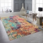 Preview: Wohnzimmer Teppich abstraktes Muster in bunt