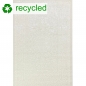 Preview: Eleganter Recycel Teppich mit Ornamentmuster zeitloses Design luxuriöse Optik pflegeleicht in Creme