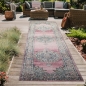 Mobile Preview: Teppich Orient Teppich Outdoor Wohnzimmerteppich Vintage in rosa