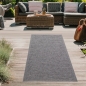 Preview: In- & Outdoor Teppich Sisal Optik Küche Wohnzimmer Terrasse Balkon – grau