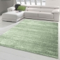 Preview: Moderner Designer Wohnzimmer-Teppich im Uni Design in mint