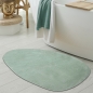 Preview: Designer Badezimmer WC-Teppich – schön weich – in grün