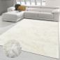 Preview: Kunst Hasenfellteppich schön weich – 11 mm Florhöhe – creme