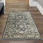 Preview: Orientalischer Blumendesign Teppich in Beige