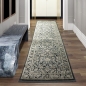 Preview: Orientalischer Blumendesign Teppich in Beige