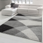 Preview: Moderner Wohnzimmerteppich mit abstraktem Muster creme grau
