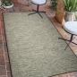 Mobile Preview: Teppich Modern Flachgewebe Küchenteppich Indoor Teppich Outdoor Teppich beidseitig nutzbar Farbe Anthrazit