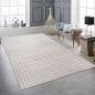 Preview: Wohnzimmer Schlafzimmer Teppich weich kuschelig strapazierfähig pflegeleicht allergiker geeignet Sandfarbig