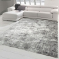 Preview: Designer und Moderner Teppich Wohnzimmerteppich in Beige Creme Grau