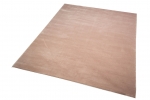 Preview: Teppich modern Kurzflor Teppich Wohnzimmer Designerteppich uni rosa
