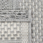 Preview: In- & Outdoor Teppich Sisal grau