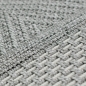 Preview: In- & Outdoor Teppich Sisal grau