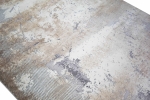 Preview: Wollteppich Designerteppich Teppich abstrakt aus Naturfasern in beige grau creme