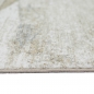 Preview: Teppich mit Rautendesign creme braun
