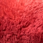 Mobile Preview: Shaggy Teppich Wohnzimmer weicher Hoch- & Langflor Flokati Badezimmer waschbar in rot