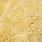 Preview: Badteppich WC Teppich Badematten Set 2 teilig waschbar rutschfest in gold