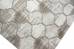 Preview: Designer und Moderner Teppich Marokkanisches Muster in Beige Creme