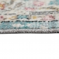 Preview: Teppich Orient Teppich Outdoor Wohnzimmerteppich Vintage in blau creme