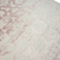 Preview: Vintage Teppich modern Wohnzimmerteppich Designteppich mit Fransen in Rosa