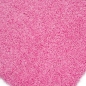 Preview: Shaggy Teppich - 200x290 cm - Hochflorteppich Wohnzimmer in Uni Design Pink