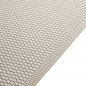 Preview: Robuster In- und Outdoorteppich 3d-Effekt schlichtes Muster einfarbig beige