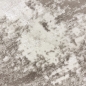 Preview: Vintage Wohnzimmerteppich abstraktes Muster im Used-Look in beige