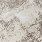 Preview: Vintage Wohnzimmerteppich abstraktes Muster im Used-Look in beige
