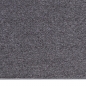 Preview: Flachgewebe-Teppich im schlichten einfarbigen Design in anthrazit