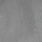 Preview: Recycle Teppich mit modernen ovalen Formen liniert in grau