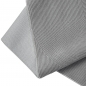 Preview: Recycle Teppich mit modernen ovalen Formen liniert in grau