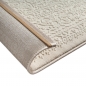 Preview: Recycling Teppich Creme Ornament Design wohnlich Wohnzimmer