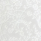 Preview: Eleganter Recycel Teppich mit Ornamentmuster zeitloses Design luxuriöse Optik pflegeleicht in Creme