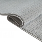 Preview: Recycling Teppich Silber Struktur Design modern Wohnzimmer