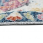 Preview: In- & Outdoor Orientteppich mit Ornamenten mehrfarbig