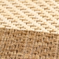 Preview: Teppich Modern Flachgewebe Kariert Sisal Optik Küchenteppich Küchenläufer Karo Design Braun Beige