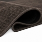 Preview: Wohnzimmerteppich Handgefertigt Viskose Elegant Taupe