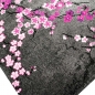 Preview: Designer Teppich Moderner Teppich Wohnzimmer Teppich Blumenmuster Grau Lila Pink Weiss Rosa