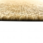 Preview: Moderner In- und Outdoorteppich wetterbeständig im Unistil in Beige