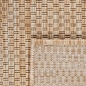 Preview: Moderner In- und Outdoorteppich wetterbeständig im Unistil in Beige