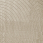 Preview: Moderner Teppich mit geometrischem Bogenmuster Stilvoll in Beige
