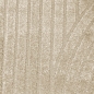 Preview: Moderner Teppich mit geometrischem Bogenmuster Stilvoll in Beige