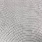 Preview: Moderner Teppich mit Bogenmuster Stilvoll in grau