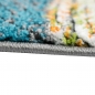 Preview: Teppich modern Designerteppich abstrakt Wohnzimmerteppich bunt