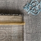 Preview: Orientalischer Teppich verziert • angenehme Farben türkis