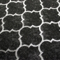 Preview: Orient Designerteppich • Marokko Style • grau schwarz