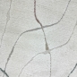 Preview: Wohnzimmer Schlafzimmer Teppich Linienmuster Gemälde creme weiss