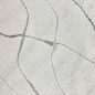 Preview: Wohnzimmer Schlafzimmer Teppich Linienmuster Gemälde creme weiss